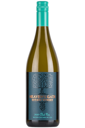Heaven's Gate Winery's Riesling-forward 2020 Cloud Nine Blend, perfect for a Spring outdoor patio.